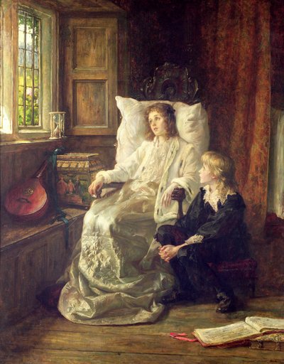 Die Kinder von Karl I. von Margaret Isabel Dicksee